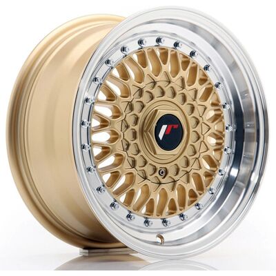 Japan Racing Jr9 15''X7 Et 20 4X100 4X108 Or - Roue - Publicité Japan Racing Jr9 15''X7 Et 20 4X100 4X108 Or - Roue - Publicité