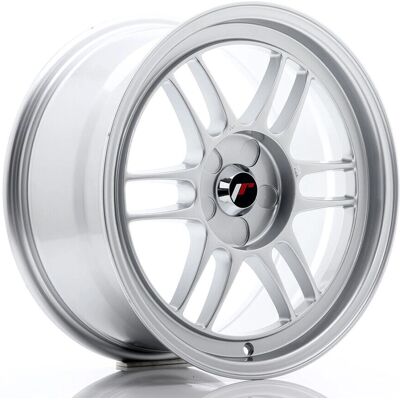 Japan Racing - Jr7 - Taille 16x7 - Finition Silver - Rim - Publicité Japan Racing - Jr7 - Taille 16x7 - Finition Silver - Rim - Publicité