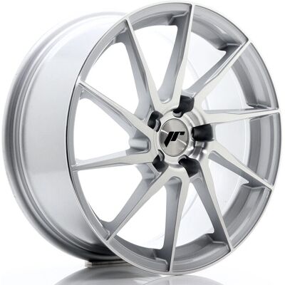 Jante en alliage Japan Racing Jr36 19"x9,5" - 5x120, ET 35, Argent - Publicité Jante en alliage Japan Racing Jr36 19"x9,5" - 5x120, ET 35, Argent - Publicité