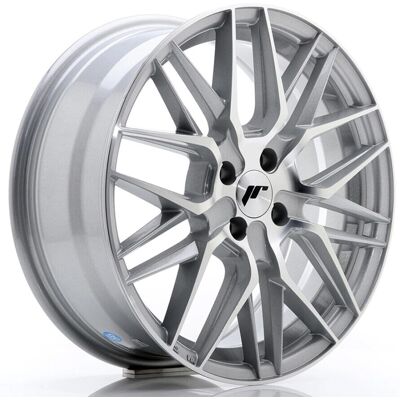 Japan Racing Jr28 18X7,5 Et40 5X114,3 Face usinée Argent - Roue - Publicité Japan Racing Jr28 18X7,5 Et40 5X114,3 Face usinée Argent - Roue - Publicité