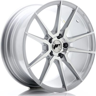 JAPAN RACING - JR21 20x8,5 ET40 - 5x114,3 Silver Machined Face - Wheel - Publicité JAPAN RACING - JR21 20x8,5 ET40 - 5x114,3 Silver Machined Face - Wheel - Publicité