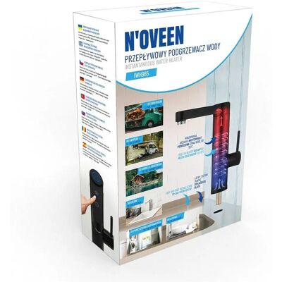 N'oveen IWH965 - Negro - Calentador de agua N'oveen IWH965 - Negro - Calentador de agua