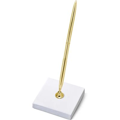 PartyDeco Goldener Hochzeitsstift mit Ständer - Hochzeitsstift PartyDeco Goldener Hochzeitsstift mit Ständer - Hochzeitsstift