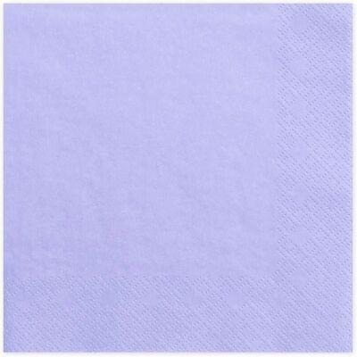 Pricenet Guardanapos - 33x33cm - 3 camadas - Roxo Pricenet Guardanapos - 33x33cm - 3 camadas - Roxo