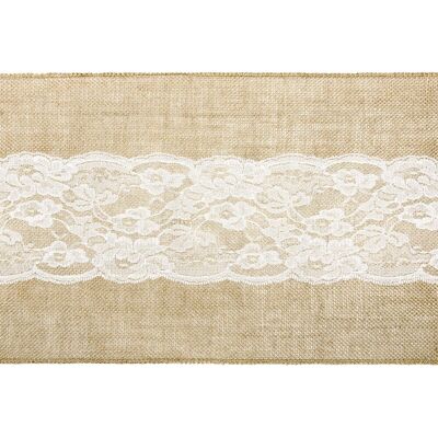 PartyDeco BJ3-KARTON Jute Table Runner - Table Runner PartyDeco BJ3-KARTON Jute Table Runner - Table Runner