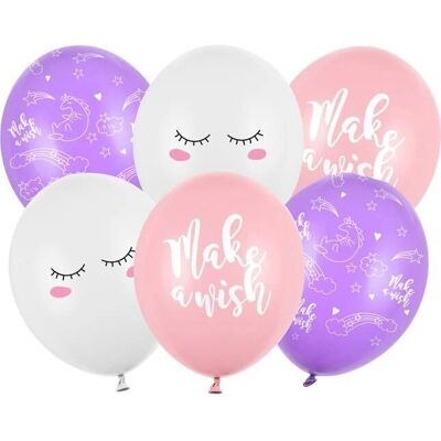 Pricenet Einhorn Ballons - 30cm, Mix, 50 Stück. Pricenet Einhorn Ballons - 30cm, Mix, 50 Stück.