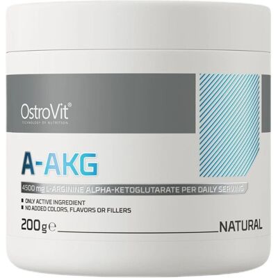 Ostrovit Supreme Pure A-AKG - 200 g - Suplement diety Ostrovit Supreme Pure A-AKG - 200 g - Suplement diety