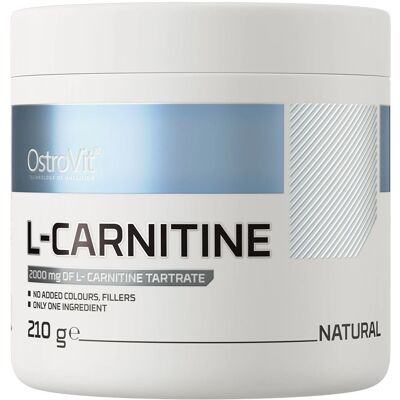 OstroVit L-Carnitine 210g - Favorise la combustion des graisses - Publicité OstroVit L-Carnitine 210g - Favorise la combustion des graisses - Publicité