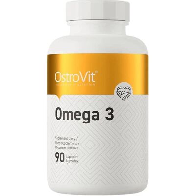 OstroVit Omega 3 Olej z Ryb - Wsparcie Serca i Mózgu OstroVit Omega 3 Olej z Ryb - Wsparcie Serca i Mózgu