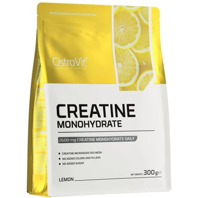 OstroVit Creatina Monohidrato 300 g Limón - Suplemento Dietético - Apoya Energía y Fuerza Muscular OstroVit Creatina Monohidrato 300 g Limón - Suplemento Dietético - Apoya Energía y Fuerza Muscular