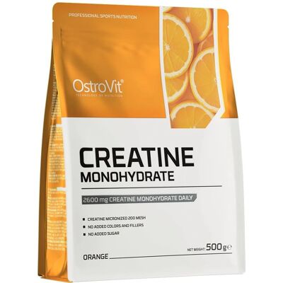 OstroVit Kreatin Monohydrat - Orangengeschmack - 500g - Kreatin Monohydrat OstroVit Kreatin Monohydrat - Orangengeschmack - 500g - Kreatin Monohydrat