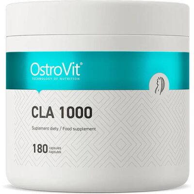 OstroVit CLA 1000 mg - Favorise la croissance musculaire, 180 capsules - Publicité OstroVit CLA 1000 mg - Favorise la croissance musculaire, 180 capsules - Publicité