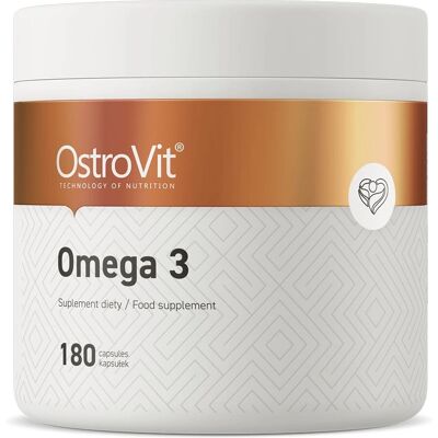 OstroVit Omega 3 - Aceite de Pescado 1000mg - Corazón y Cerebro - 30 Cápsulas OstroVit Omega 3 - Aceite de Pescado 1000mg - Corazón y Cerebro - 30 Cápsulas