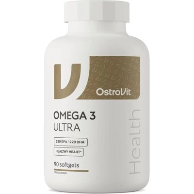 OstroVit Omega 3 Ultra - Herz & Gehirn Unterstützung - 90 Kapseln OstroVit Omega 3 Ultra - Herz & Gehirn Unterstützung - 90 Kapseln
