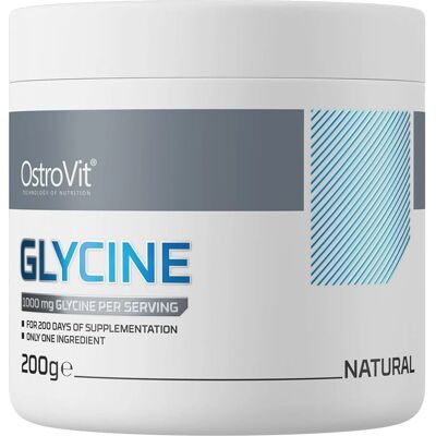 Polvo de Glicina OstroVit - Suplemento de Aminoácido Puro Polvo de Glicina OstroVit - Suplemento de Aminoácido Puro
