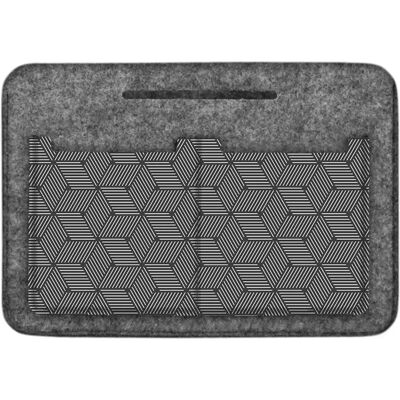 Bertoni - Bertoni_Felt_Bag_Organiser_Cube_White/Black Bertoni - Bertoni_Felt_Bag_Organiser_Cube_White/Black