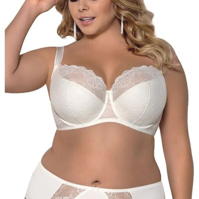 Soutien-gorge en dentelle semi-rembourré Ecru Gorsenia - Soutien-gorge - Publicité Soutien-gorge en dentelle semi-rembourré Ecru Gorsenia - Soutien-gorge - Publicité