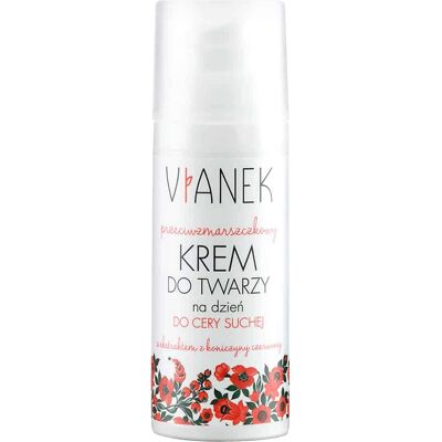 Vianek Nawilżający i Przeciwstarzeniowy Krem na Dzień dla Suchiej Skóry - 50ml Vianek Nawilżający i Przeciwstarzeniowy Krem na Dzień dla Suchiej Skóry - 50ml