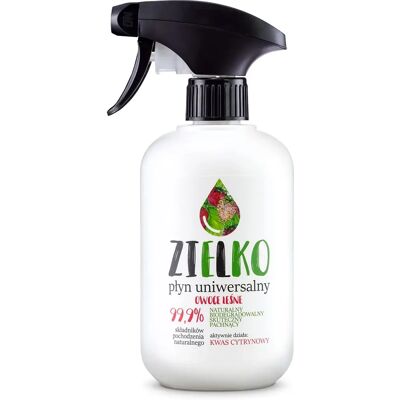 Zielko Uniwersalny Środek Czyszczący - Jagody - 500ml Zielko Uniwersalny Środek Czyszczący - Jagody - 500ml