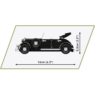 COBI De Gaulle's Horch 830 - WWII Bausteinset COBI De Gaulle's Horch 830 - WWII Bausteinset