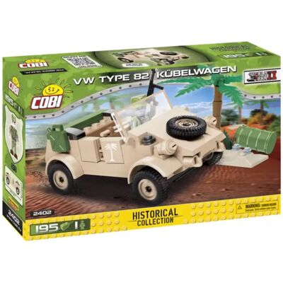 Cobi VW Typ 82 - Zestaw konstrukcyjny - Kolekcja historyczna Cobi VW Typ 82 - Zestaw konstrukcyjny - Kolekcja historyczna