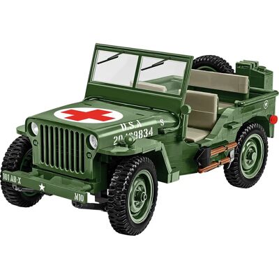 Willys MB Medicinsk - WWII Byggesæt - COBI Willys MB Medicinsk - WWII Byggesæt - COBI