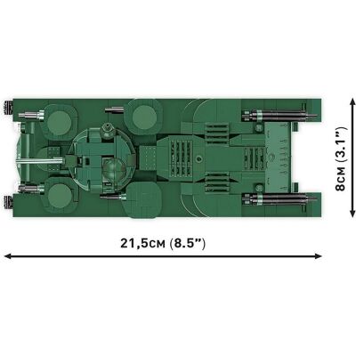 Cobi Vickers A1E1 - Történelmi többtoronymodell Cobi Vickers A1E1 - Történelmi többtoronymodell