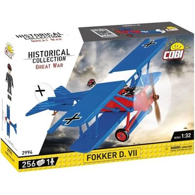 COBI 255 STÜCK HC GROSSE KRIEG Fokker D. VII - Baukästen COBI 255 STÜCK HC GROSSE KRIEG Fokker D. VII - Baukästen