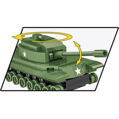 Cobi Patton M48 - 127 Stück Streitkräfte Bauset Cobi Patton M48 - 127 Stück Streitkräfte Bauset