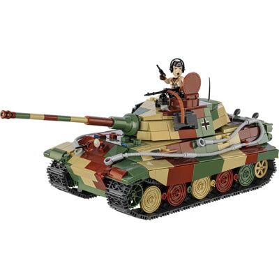 Cobi Tiger II Tank Modell - WWII Kamuflázs - Építőkockák Cobi Tiger II Tank Modell - WWII Kamuflázs - Építőkockák