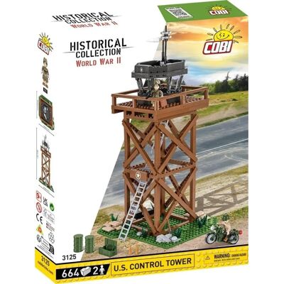 Cobi 664 db WWII USA irányítótorony - Építőjáték Cobi 664 db WWII USA irányítótorony - Építőjáték