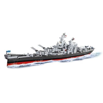 Cobi Krigsskip Missouri - WWII Modell 1:300 - 2655 Delar Cobi Krigsskip Missouri - WWII Modell 1:300 - 2655 Delar
