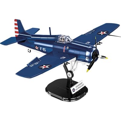 Northrop Grumman F4F Wildcat - Modell mit Pilot, 375 Teile - Bausatz Northrop Grumman F4F Wildcat - Modell mit Pilot, 375 Teile - Bausatz