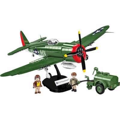 Cobi P-47 Thunderbolt i Przyczepa Cysterna - Edycja Executive - Gry Budowlane Cobi P-47 Thunderbolt i Przyczepa Cysterna - Edycja Executive - Gry Budowlane