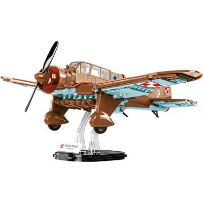 Cobi PZL.23 Karaś - Modelo de avión WWII - Kit de construcción Cobi PZL.23 Karaś - Modelo de avión WWII - Kit de construcción