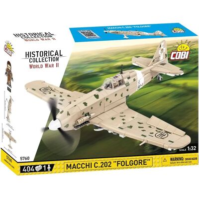 Cobi Macchi C.202 WWII Baukasten - 405 Teile Cobi Macchi C.202 WWII Baukasten - 405 Teile