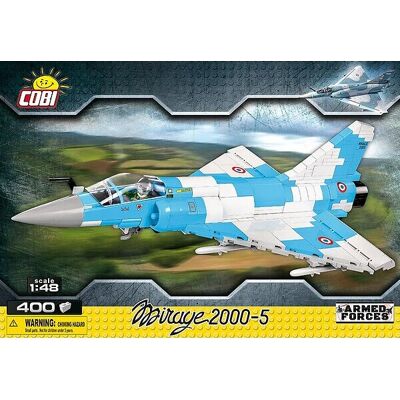 Cobi Mirage 2000-5 - Zestaw do Budowy Samolotu Wojskowego Cobi Mirage 2000-5 - Zestaw do Budowy Samolotu Wojskowego