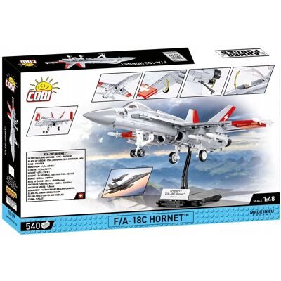 COBI F/A-18C Hornet - Szwajcarski model samolotu wojskowego COBI F/A-18C Hornet - Szwajcarski model samolotu wojskowego