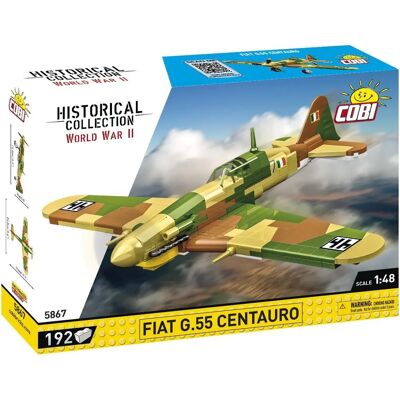 Cobi 193 db WWII FIAT G.55 CENTAURO - Építőjáték Cobi 193 db WWII FIAT G.55 CENTAURO - Építőjáték