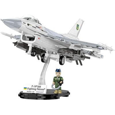 Cobi Ukrainische F-16AM Fighting Falcon - Mehrzweckflugzeug - Bausatz Cobi Ukrainische F-16AM Fighting Falcon - Mehrzweckflugzeug - Bausatz