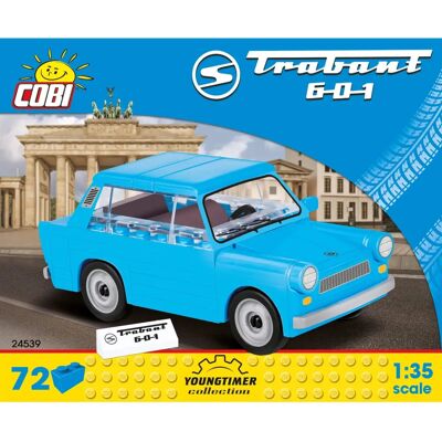 COBI - Trabant 601 i lyseblå - Youngtimer Collection - Legetøjsmodel COBI - Trabant 601 i lyseblå - Youngtimer Collection - Legetøjsmodel