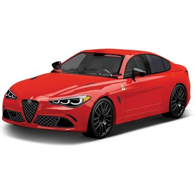 Alfa Romeo Giulia Quadrifoglio - Modellauto-Kit Alfa Romeo Giulia Quadrifoglio - Modellauto-Kit
