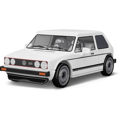Cobi Volkswagen Golf GTI 1976 - Bausatz - 64 Teile Cobi Volkswagen Golf GTI 1976 - Bausatz - 64 Teile