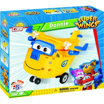 Cobi Donnie Super Wings Zestaw Klocków - 185 Sztuk, Od 5+ Lat Cobi Donnie Super Wings Zestaw Klocków - 185 Sztuk, Od 5+ Lat