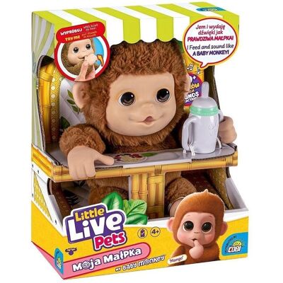 Little Live Pets - Interaktiver Affe - Spielzeug Little Live Pets - Interaktiver Affe - Spielzeug