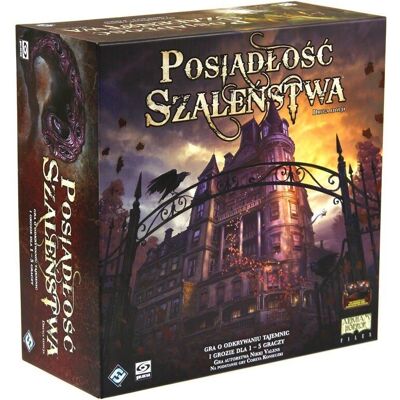 Galakta Posiadłość Szaleństwa 2. edycja - Gra planszowa strategia i tajemnica Galakta Posiadłość Szaleństwa 2. edycja - Gra planszowa strategia i tajemnica