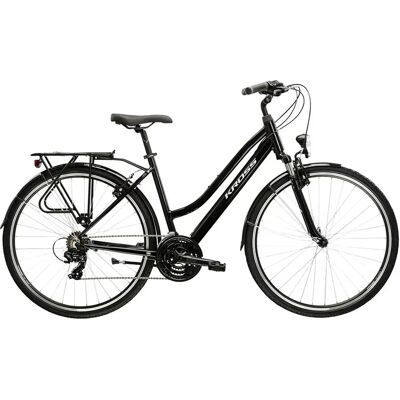 KROSS - Trans 1.0 - 48cm - Black - Trekking bike KROSS - Trans 1.0 - 48cm - Black - Trekking bike