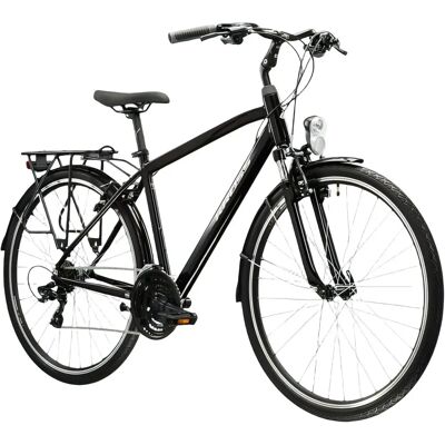 KROSS - Trans 1.0 - Czarny - 38cm - Trekking bike KROSS - Trans 1.0 - Czarny - 38cm - Trekking bike