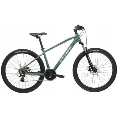 KROSS Hexagon 2.0 - Rozmiar 43 - Zielono czarne - 27.5in Górskie KROSS Hexagon 2.0 - Rozmiar 43 - Zielono czarne - 27.5in Górskie