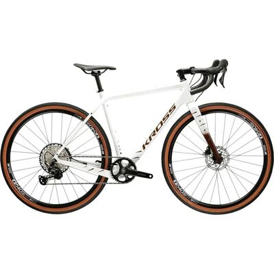 KROSS - Esker 7.0 - Blanc - 53cm - Gravel bike - Publicité KROSS - Esker 7.0 - Blanc - 53cm - Gravel bike - Publicité